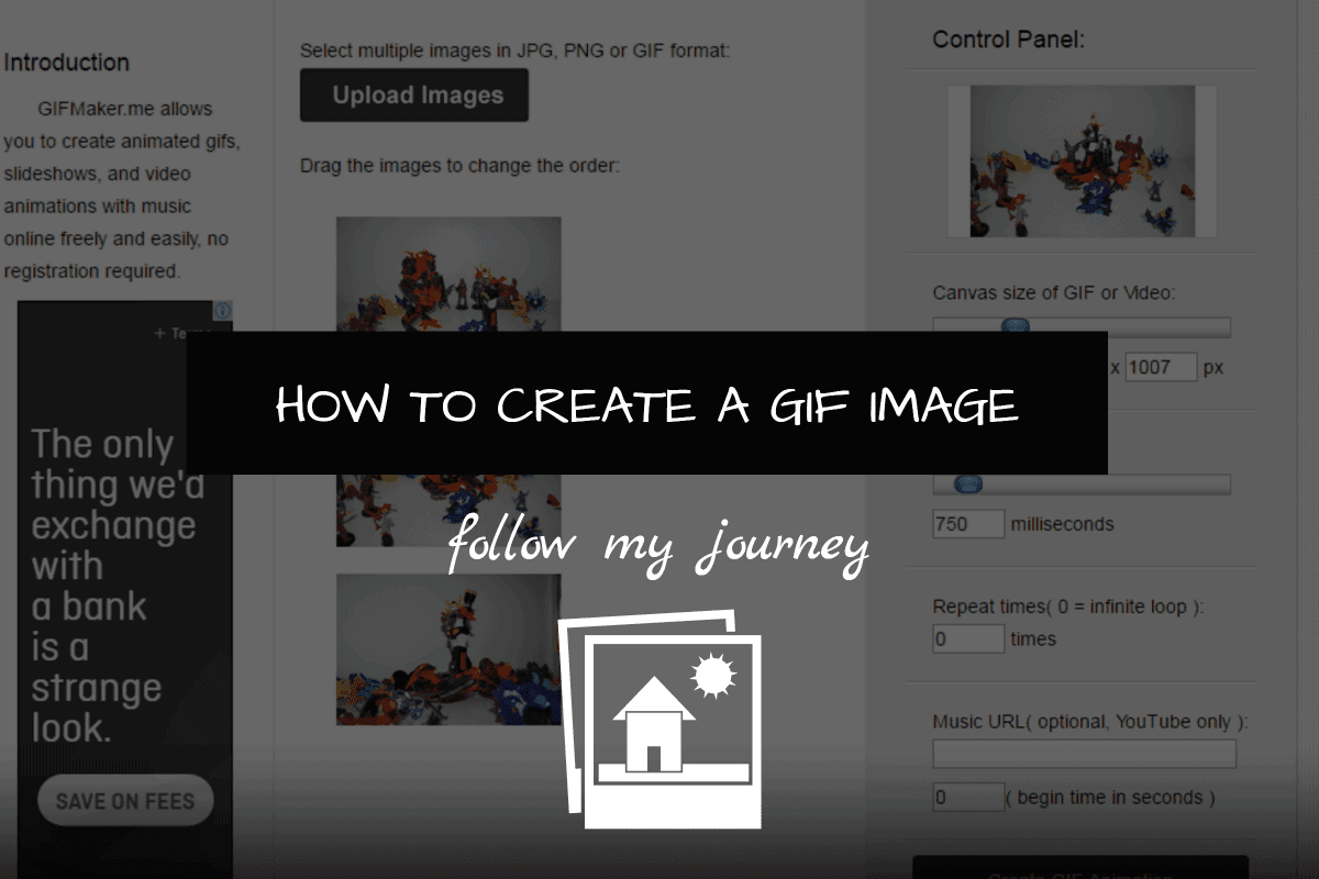 HOW TO CREATE A GIF IMAGE 1