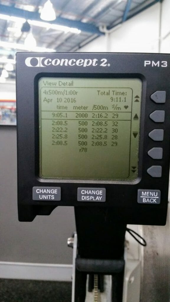 Rowing Result 25012017