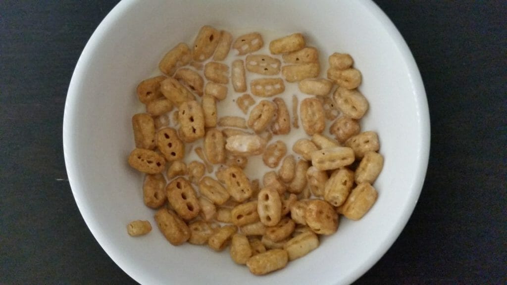 cereal with soy milk