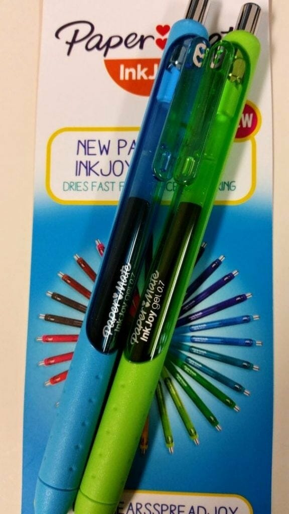 paper mate inkjoy gel pens product launch