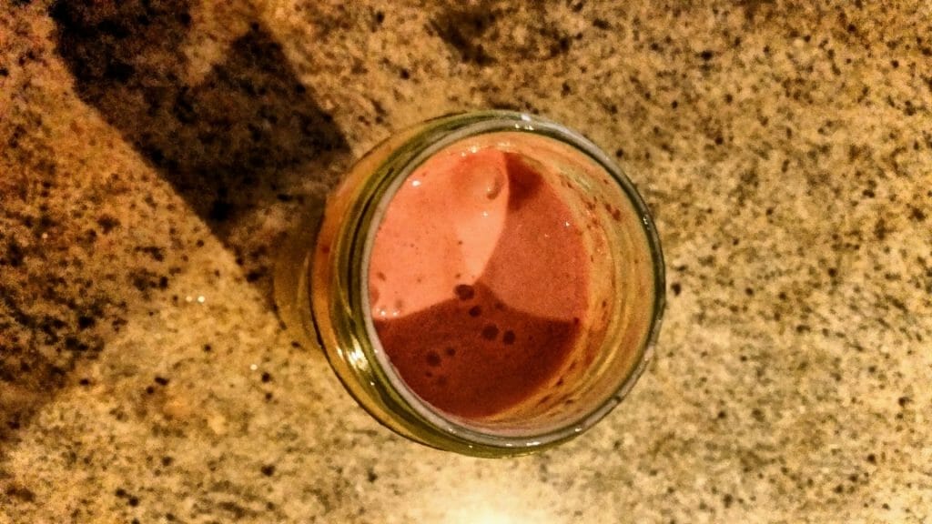 soy milkshake rasberry strawberry 2