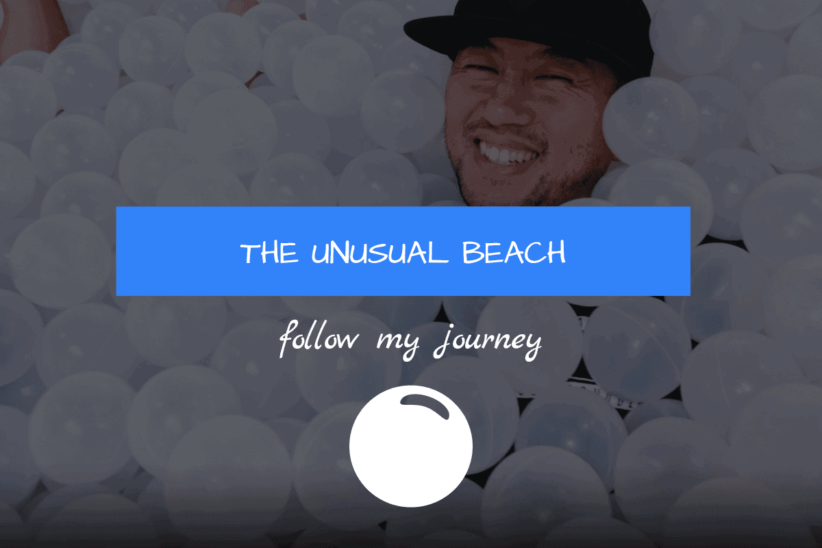 the unsual beach