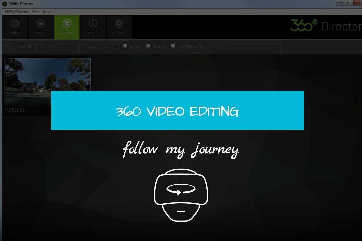 360 VIDEO EDITING