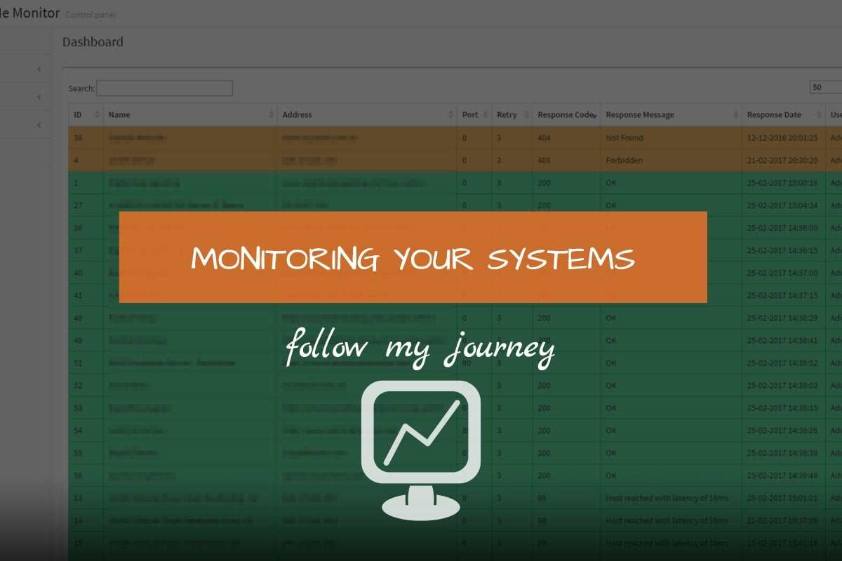 MONITORING YOUR SYSTEMS