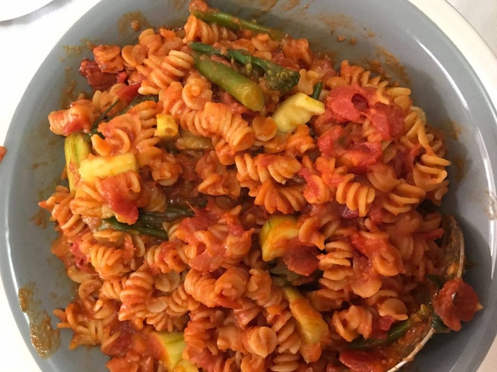 Thermomix Vegetarian Pasta