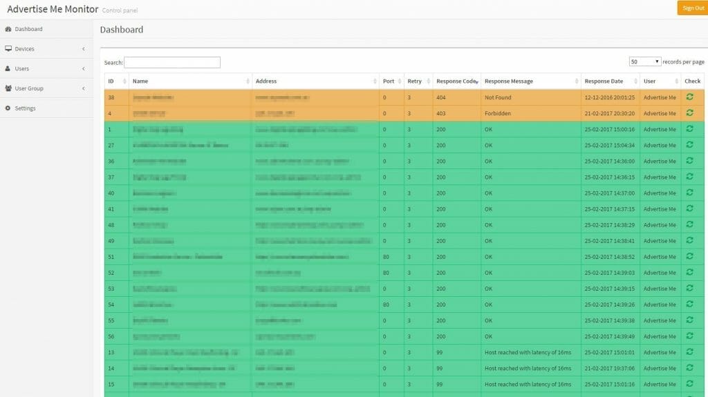Web Based Monitoring Tool Systems