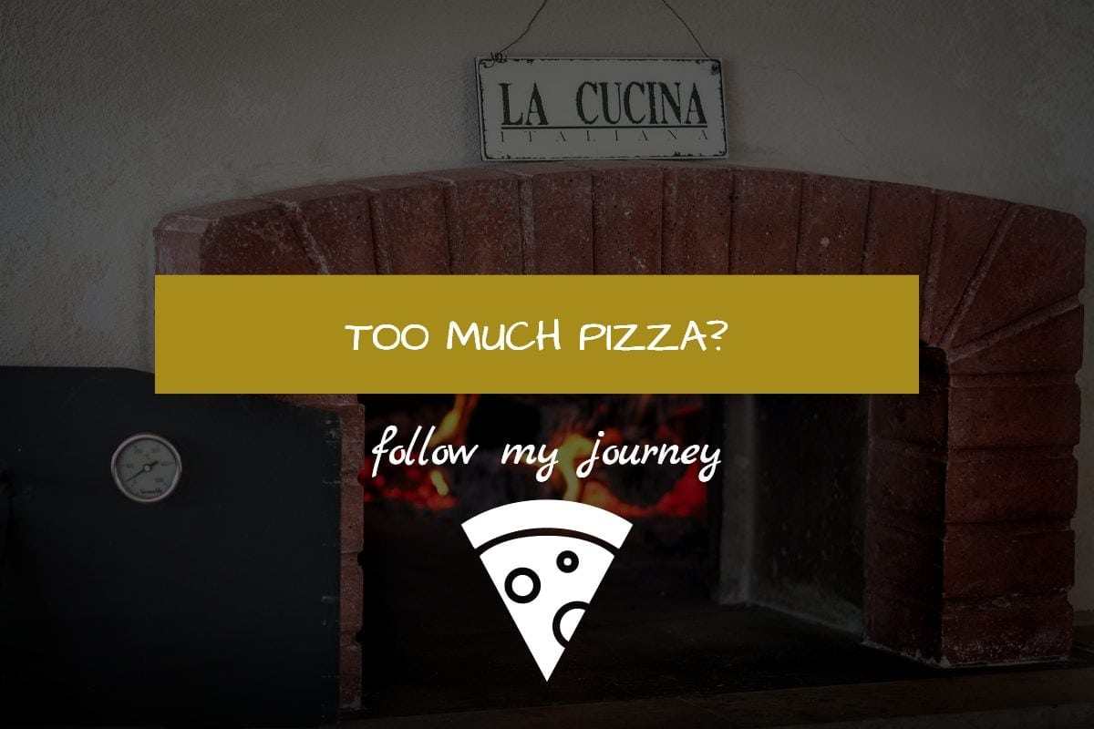 too much pizza