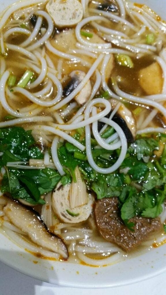 Vegetarian Bun Bo Hue