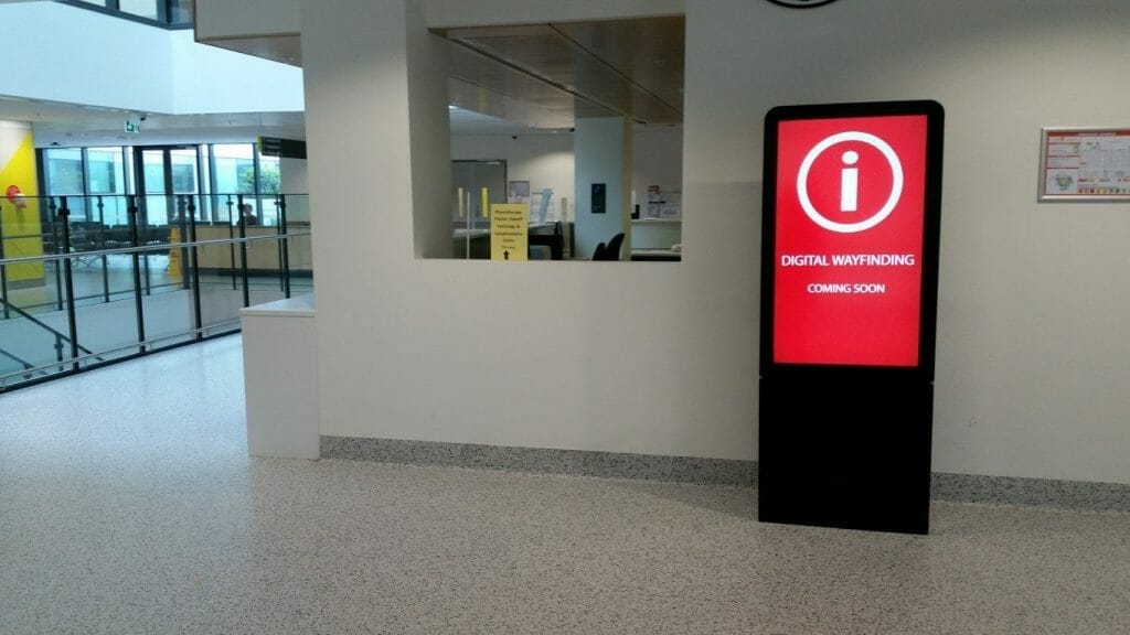 Digital Wayfinding Going Live