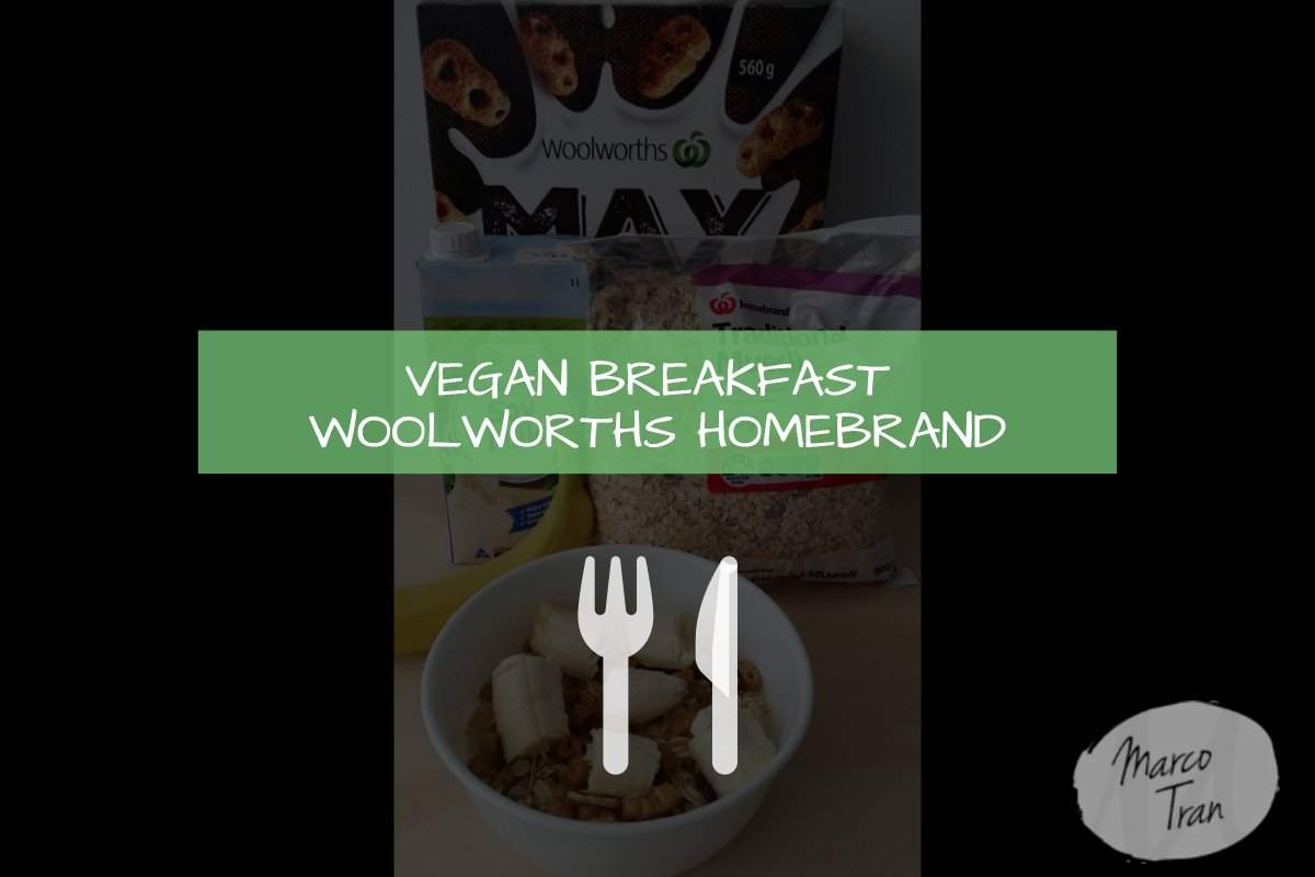Vegan Breakfast from Woolworths Homebrand 1