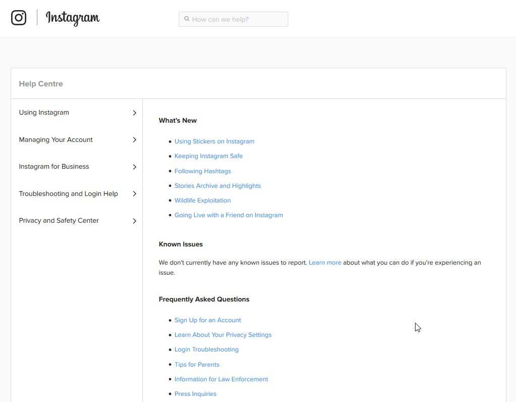 Marco Tran - Instagram Spelling Mistake Somone Help centre