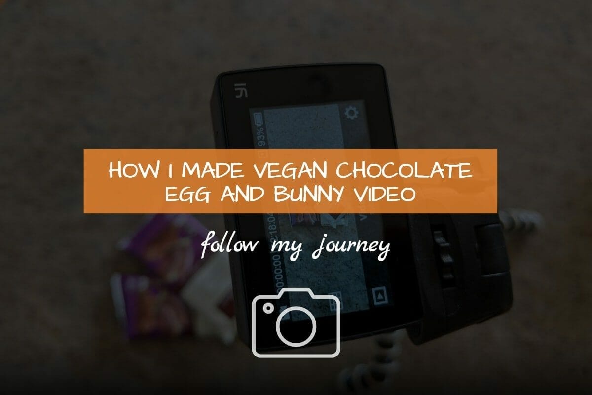 Marco Tran How I made Vegan Chocolate Egg and Bunny Video 1