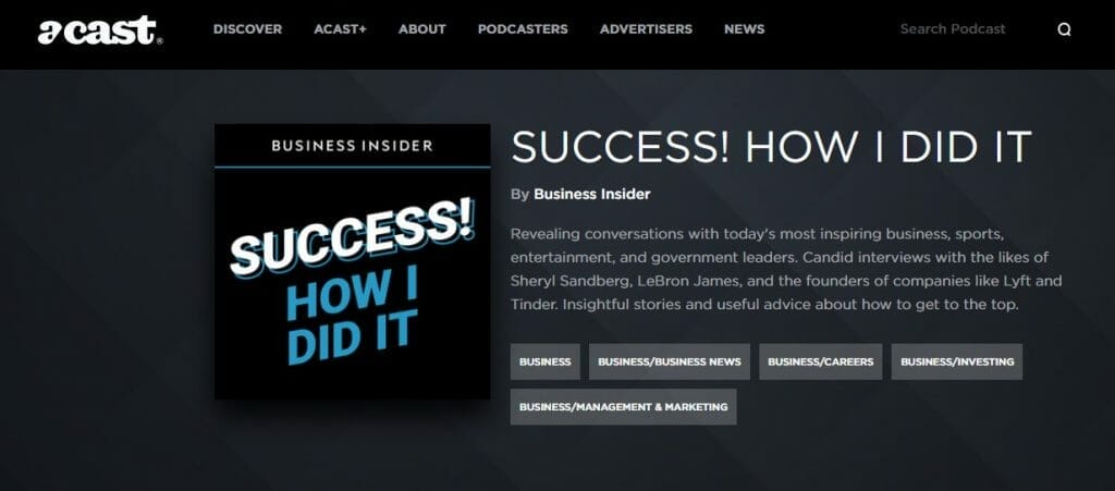 Marco Tran - acast Success How I did It