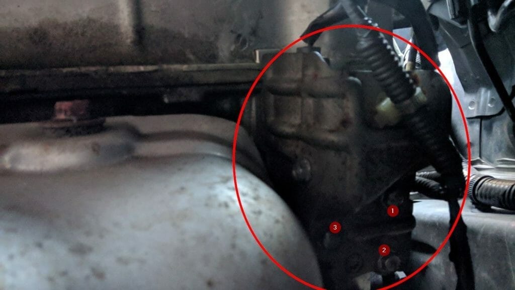 Honda CRV 2008 Oil Pressure Switch Bolts