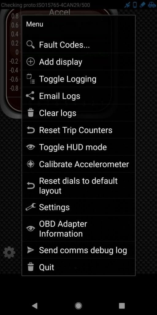 Honda CRV Error Code