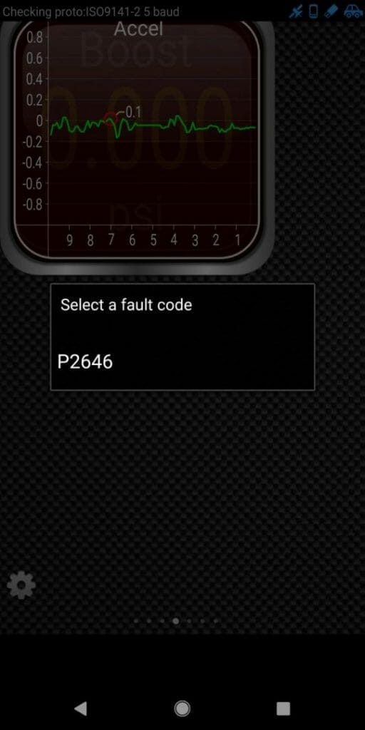 Honda CRV Error Code P2646