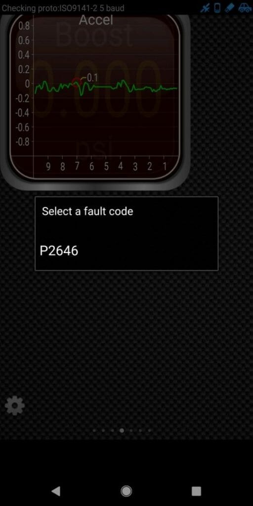 Honda CRV Error Code P2646