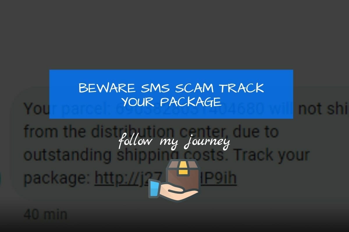 Marco Tran BEWARE SMS SCAM TRACK YOUR PACKAGE 1