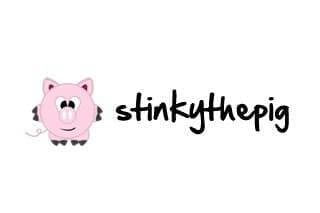 Marco Tran Stinky The Pig Gift Pigs Logo