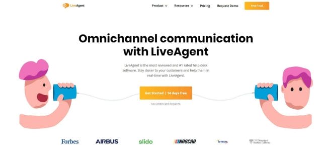 Marco Tran The Simple Entrepreneur Customer Support Ticket System LiveAgent homepage