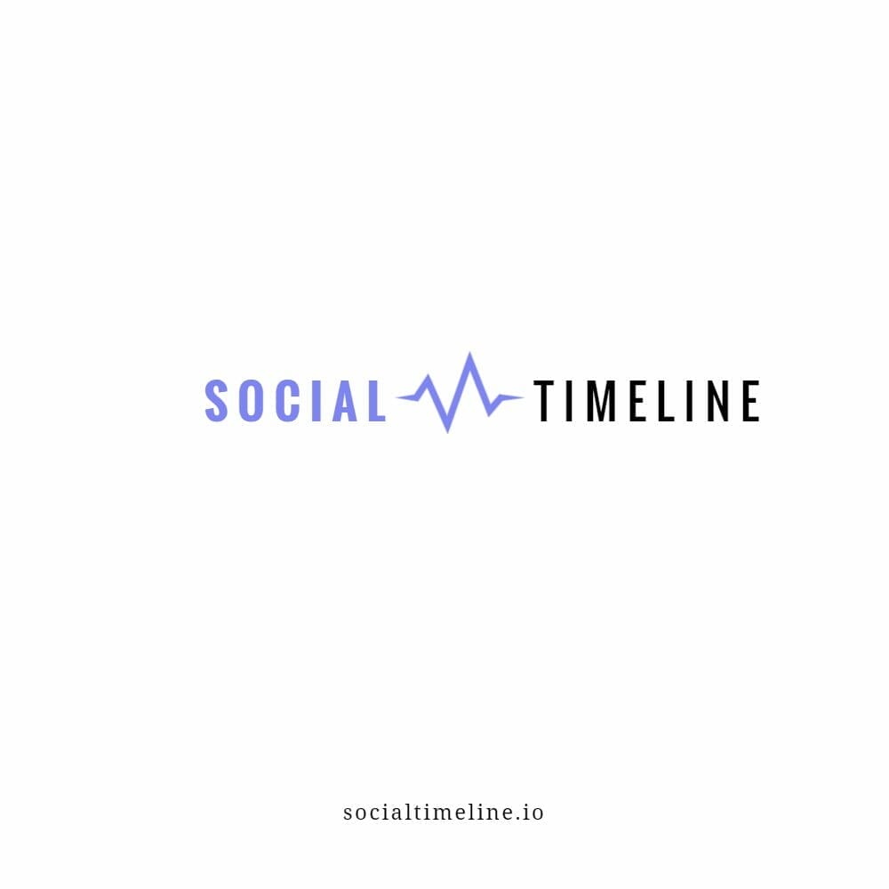 Social Timeline Logo Mockup 2