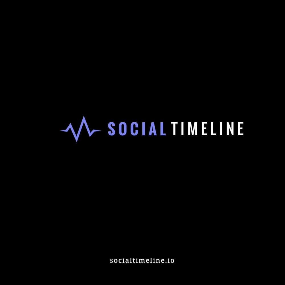 Social Timeline Logo Mockup 3