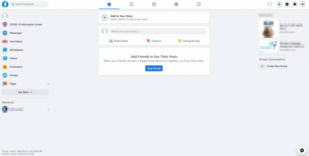 Marco Tran The Simple Entrepreneur Fix Facebook Page too many redirects new design