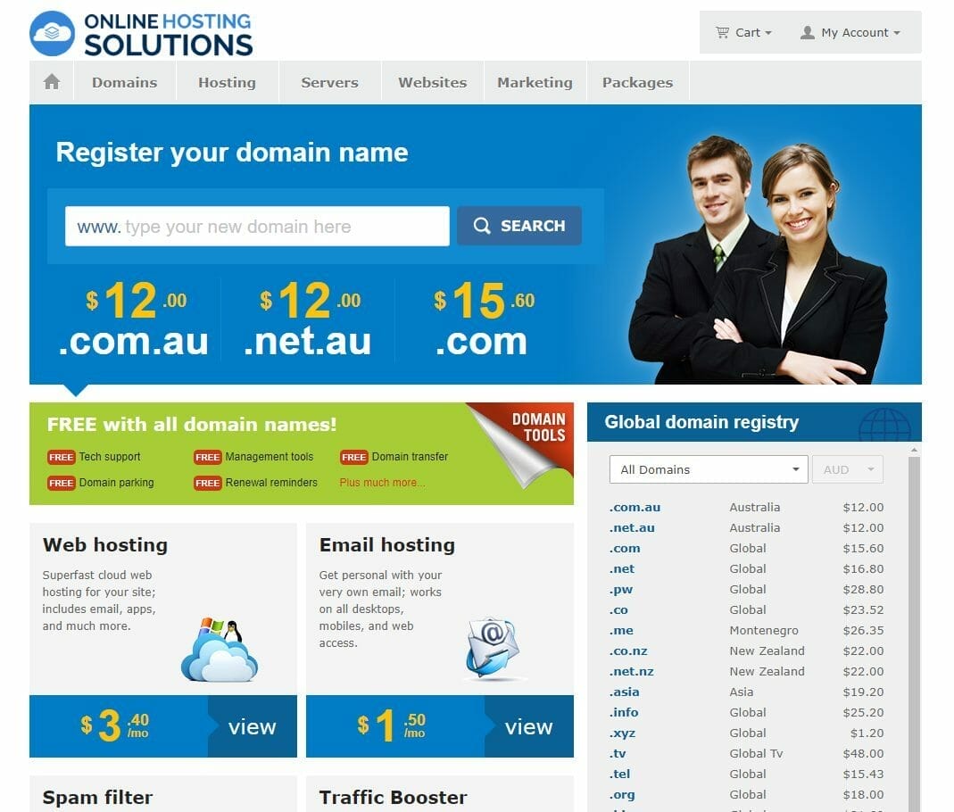 Marco Tran The Simple Entrepreneur Online Hosting Solutions Domain Names and Web Hosting