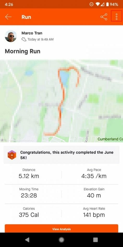 Marco Tran The Simple Entrepreneur Strava Tropies Not displaying Mobile App Run