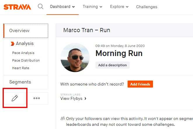 Marco Tran The Simple Entrepreneur Strava Tropies Not displaying Morning run Edit Run
