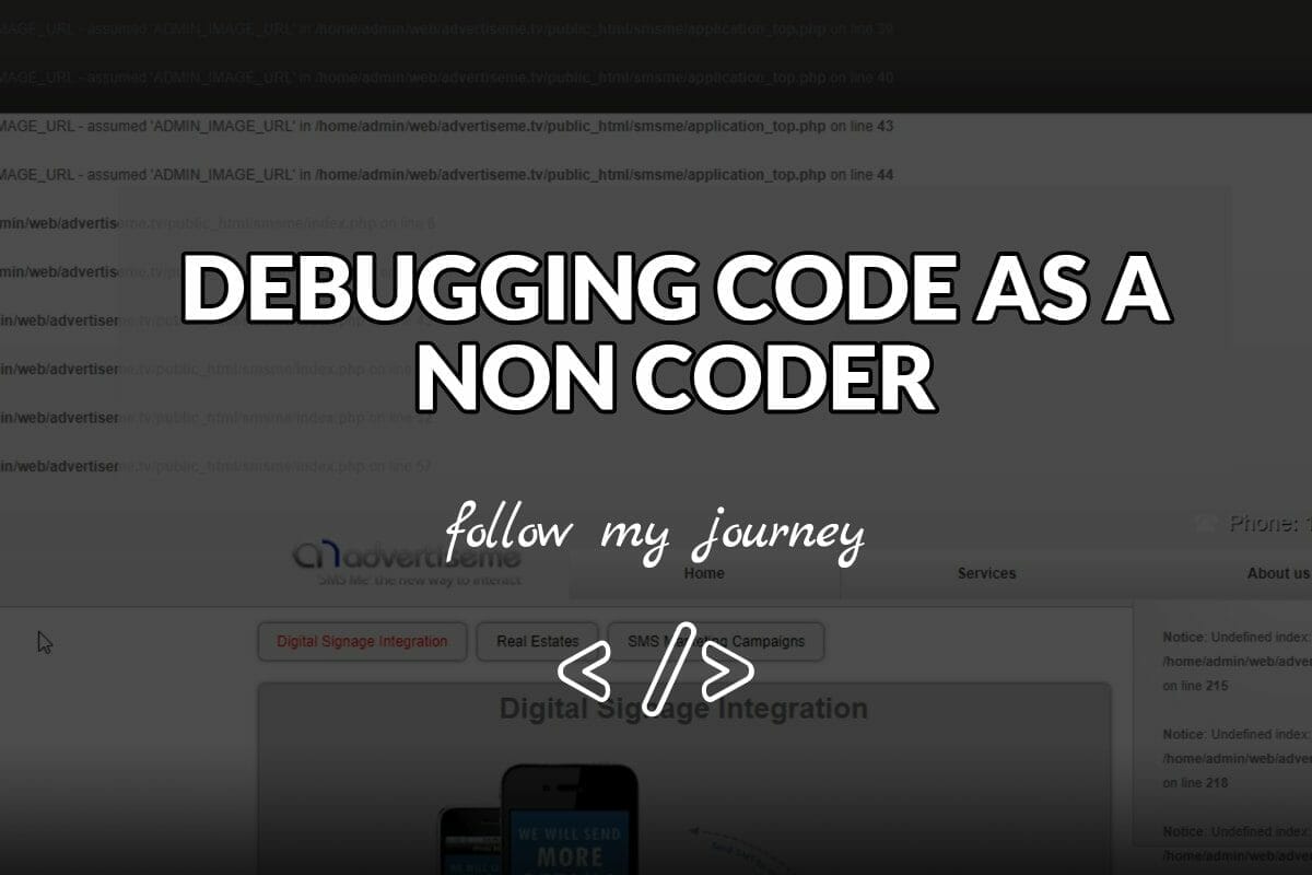 DEBUGGING CODE AS A NON CODER The Simple Entrepreneur Marco Tran 1
