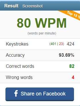 IMPROVING MY TYPING SPEED TYPING TEST result The Simple Entrepreneur Marco Tran