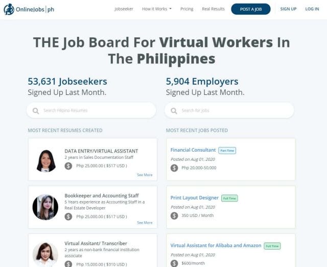 The Simple Entrepreneur WEBSITES TO HIRE FREELANCERS OR EMPLOYEES Online Jobs website