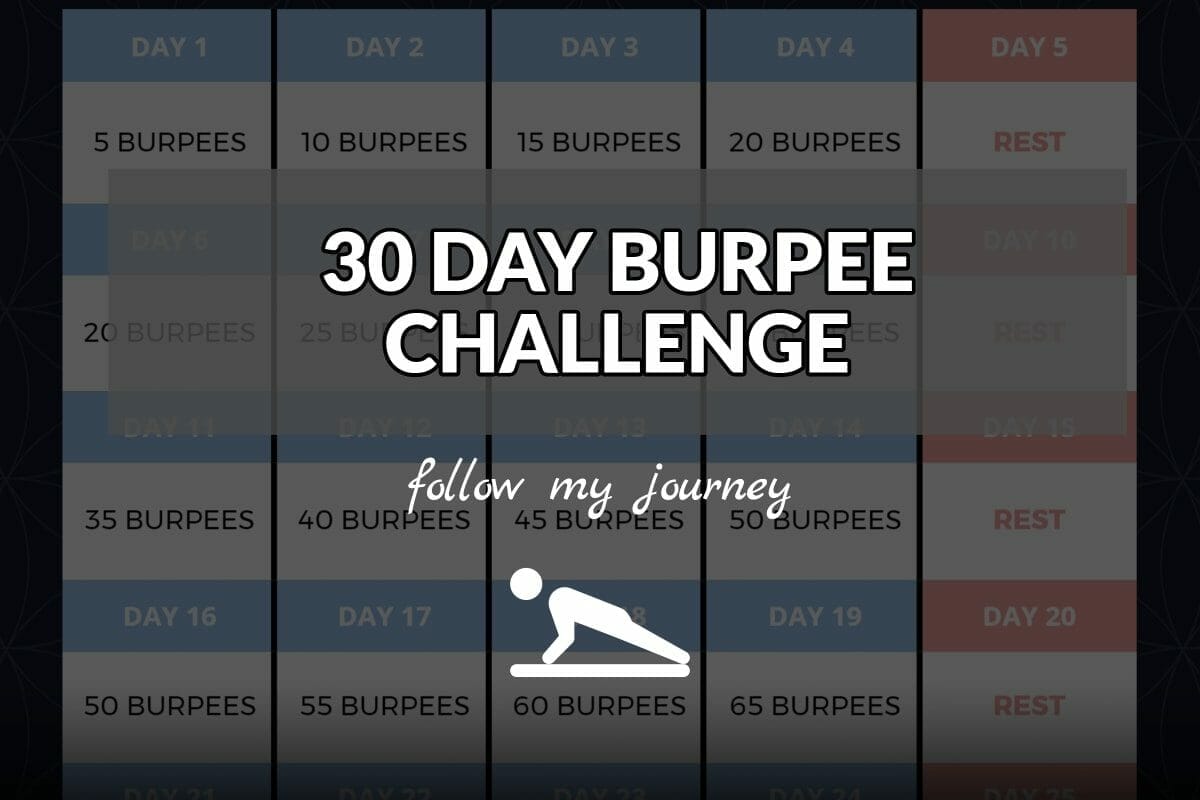 30 DAY BURPEE CHALLENGE The Simple Entrepreneur Marco Tran header