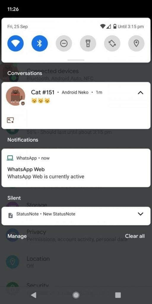 CAT LOVERS WILL LOVE THE ANDROID 11 EASTER EGG Neko Cat notification The Simple Entrepreneur Marco Tran