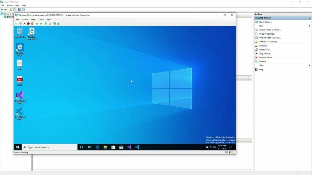 HOW TO INSTALL HYPER V ON WINDOWS 10 Windows Feature Hyper V Manager Windows 10 Dev The Simple Entrepreneur Marco Tran