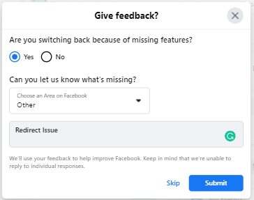 Facebook Too Many Redirects Switch To classic side menu Feedback The Simple Entrepreneur Marco Tran