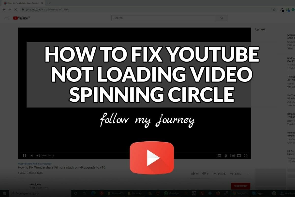 Business Legions HOW TO FIX YOUTUBE NOT LOADING VIDEO SPINNING CIRCLE featured