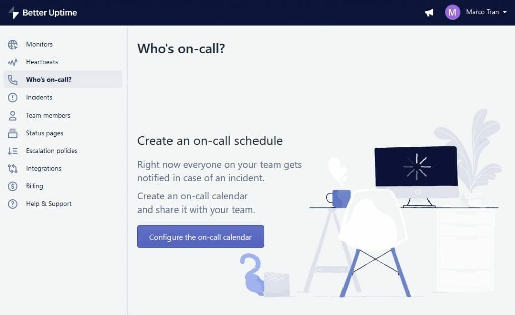 WEBSITE MONITORING AND STATUS PAGES Better Uptime On Call Schedule The Simple Entrepreneur