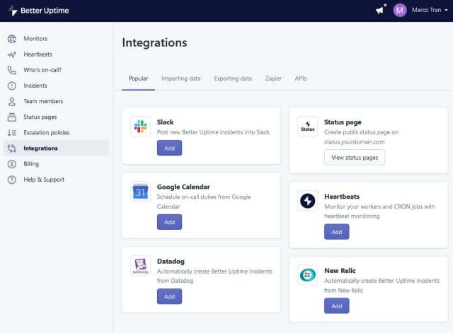 WEBSITE MONITORING AND STATUS PAGES Better Uptime Integration Slack The Simple Entrepreneur 1