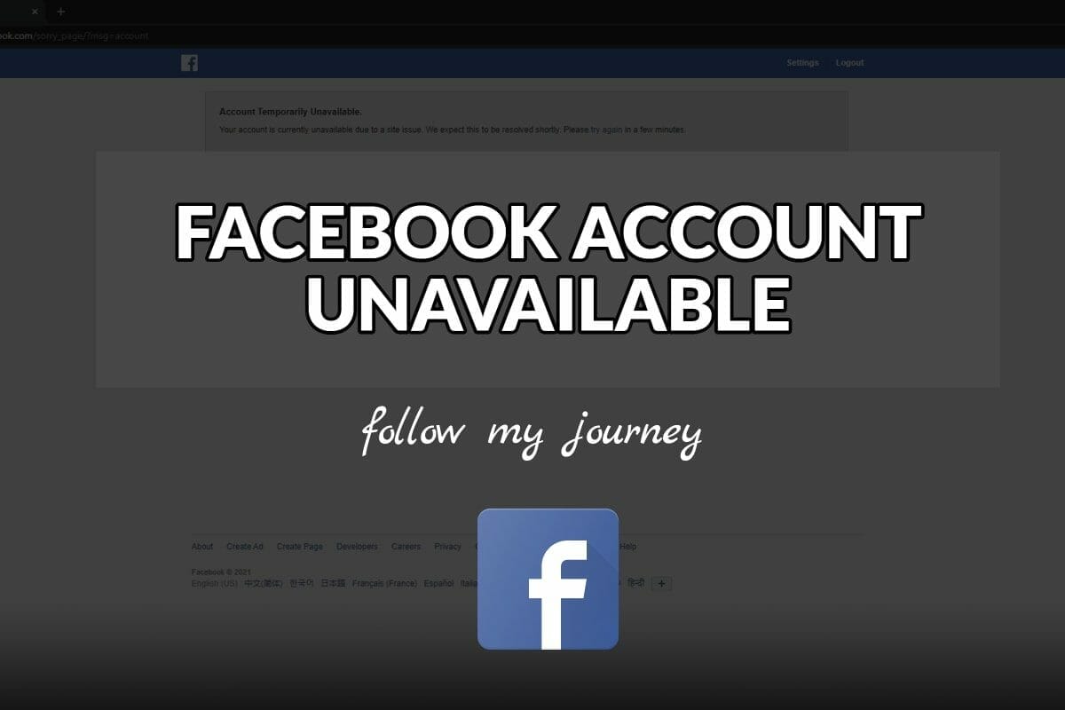 Fix feature unavailable facebook login is currently unavailable for