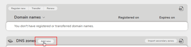 HOW TO MANAGE YOUR WEBSITE DNS ENTRIES Add New Zone The Simple Entrepreneur