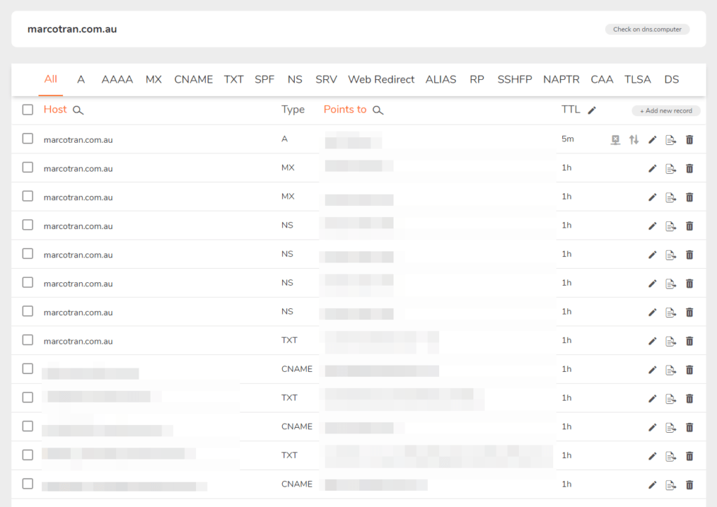 HOW TO MANAGE YOUR WEBSITE DNS ENTRIES CloudDNS DNS entries The Simple Entrepreneur