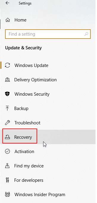 HOW TO RESET MICROSOFT SURFACE PRO TO WINDOWS 10 DEFAULTS Start Settings Update Security Recovery