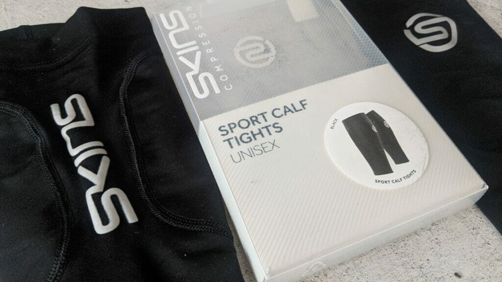 500 DAYS OF RUNNING AND SKIN COMPRESSION SPORTS CALF TIGHT 15