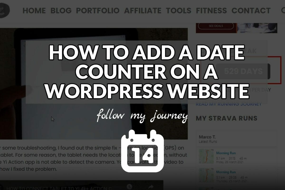 HOW TO ADD DATE COUNTER ON WORDPRESS SITE plugins date header The Simple Entrepreneur