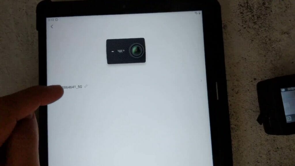 HOW TO CONNECT TABLET TO YI 4k ACTION CAMERA The Simple Entrepreneur Samsung Galaxy Tab A 1