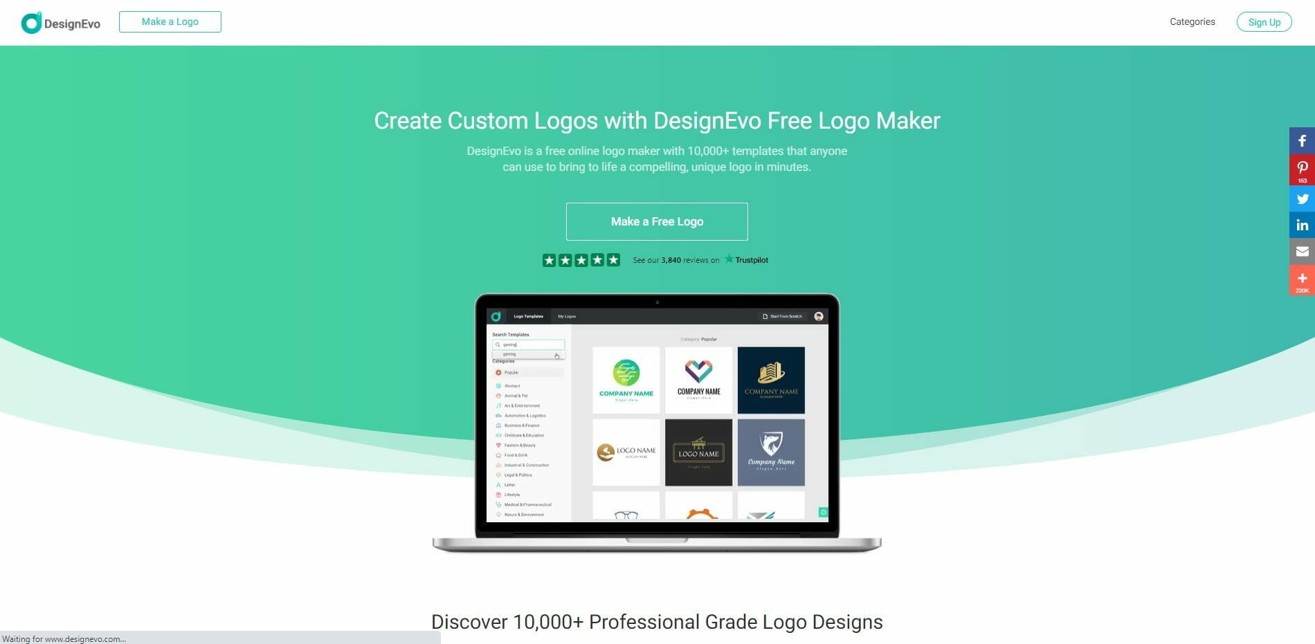 DesignEVO Logo Creator website The Simple Entrepreneur