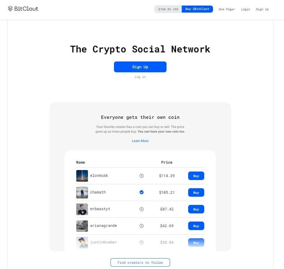 I JOINED BITCLOUT website The Simple Entrepreneur