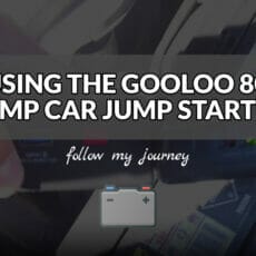 USING THE GOOLOO 800 AMP CAR JUMP STARTER
